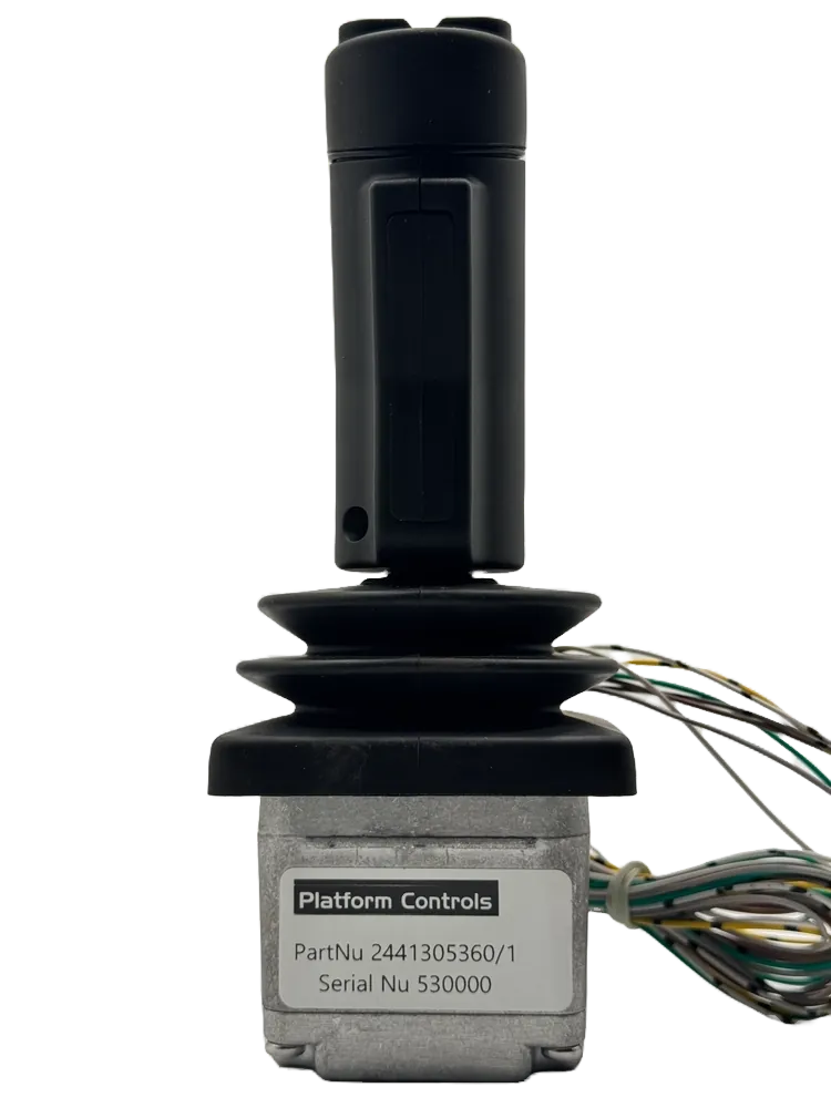 Haulotte 2441305360 Single-Axis Hall Effect Controller with Steering, No Deadman, view 4