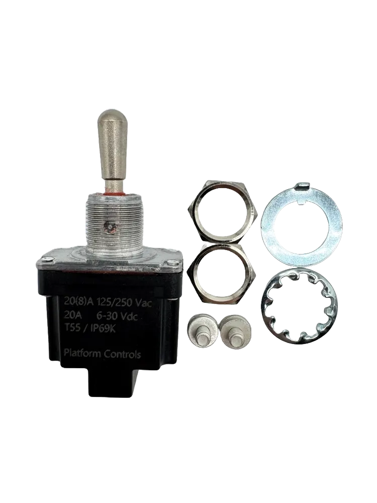 Skyjack 115573 IP69 Toggle Switch — 1 On*-Off-NA, Screw, view 2
