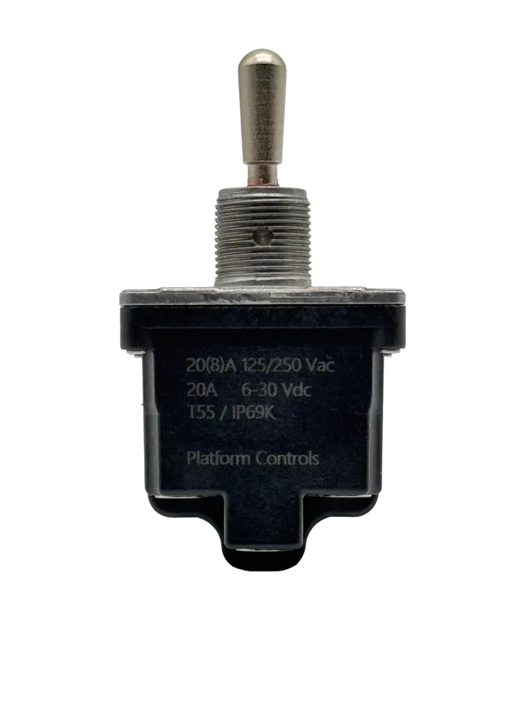 Genie 13038 IP69 Toggle Switch — 1 On-Off-On, Screw