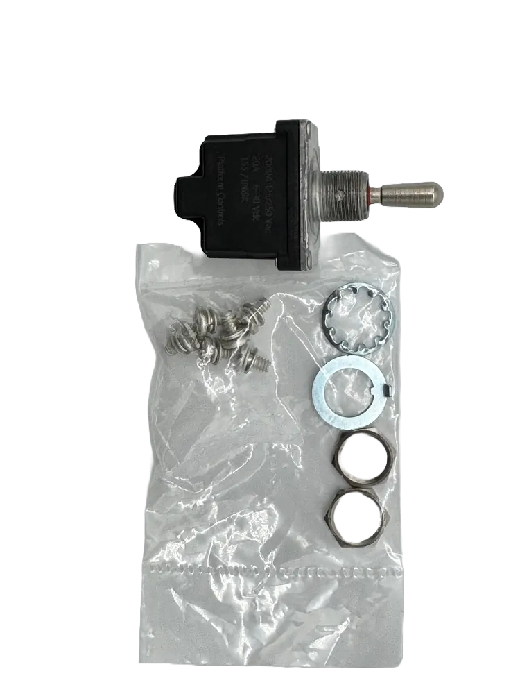 Genie 13038 IP69 Toggle Switch — 1 On-Off-On, Screw, view 3