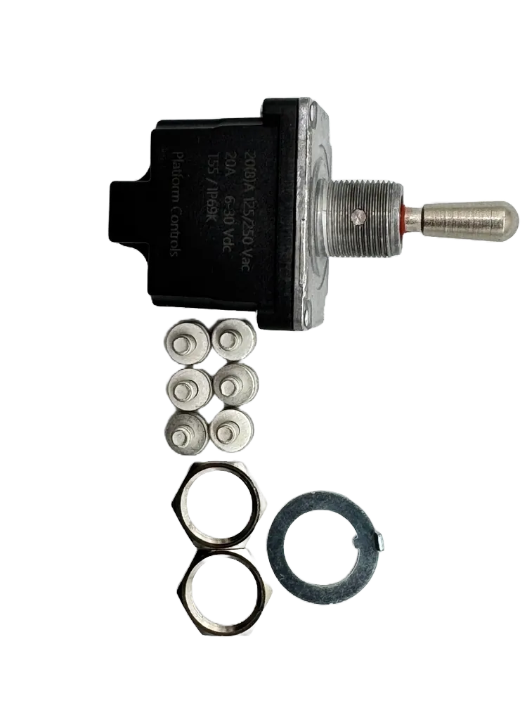 Genie 16397 IP69 Toggle Switch — 2 On*-Off-On*, Screw, view 2